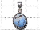 [Video][One of a kind] Kazakhstan Golden Hill Turquoise Pendant Silver925 NO.43