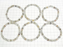 [Video] High Quality! Garden Quartz AA++ Faceted Button Rondelle Bracelet 6x6x4.5mm