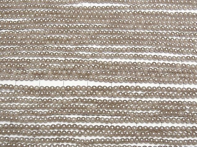 [Video] Shell Pearl Gold Round 2mm 1strand beads (approx. 15 inches/38 cm)
