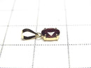 [Video][Japan]High Quality Red Spinel AAA Oval Faceted 6x4mm Pendant [18K Yellow Gold] 1pc