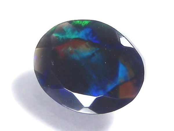 [Video][One of a kind] High Quality Black Opal AAA Loose Stone Faceted 1pc NO.202
