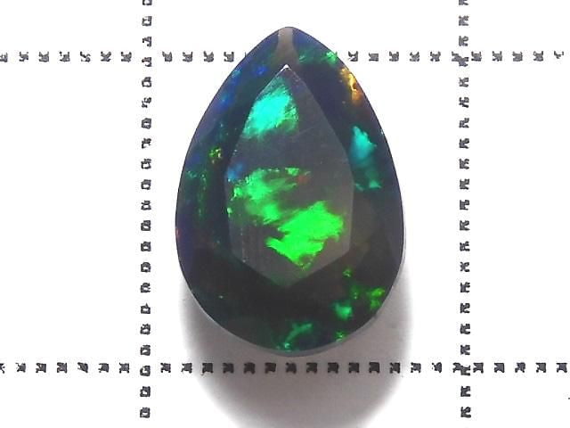 [Video][One of a kind] High Quality Black Opal AAA Loose Stone Faceted 1pc NO.205