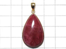 [Video][One of a kind] Rhodonite AAA Pendant 18KGP NO.15