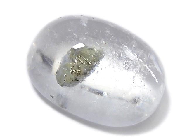 [Video][One of a kind] Pyrite in Quartz Loose stone 1pc NO.10