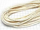 Buffalo Born  Rondelle (Heishi )4.5x4.5x4mm half or 1strand beads (aprx.15inch/38cm)