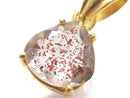 [Video][One of a kind] Elestial Quartz AAA- Pendant 18KGP NO.197