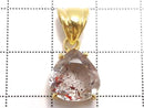 [Video][One of a kind] Elestial Quartz AAA- Pendant 18KGP NO.198