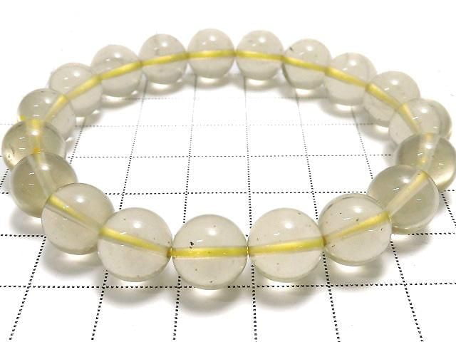 [Video][One of a kind] Libyan Desert Glass Round 10mm Bracelet NO.2