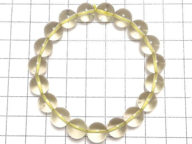 [Video][One of a kind] Libyan Desert Glass Round 10mm Bracelet NO.2