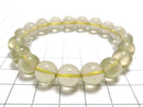 [Video][One of a kind] Libyan Desert Glass Round 10mm Bracelet NO.3