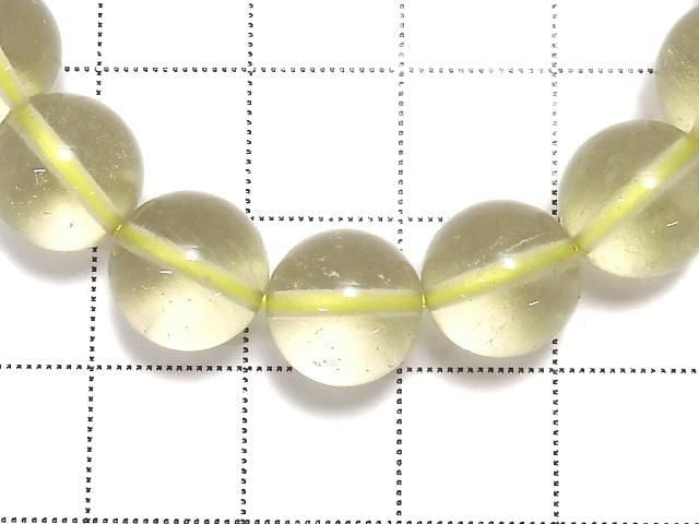 [Video][One of a kind] Libyan Desert Glass Round 10mm Bracelet NO.5