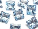 [Video] High Quality Sky Blue Topaz AAA Loose Stone Princess Cut 10x10mm 1pc