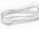 Karen Silver Square Tube 2.5x1x1mm White Silver 1/4 or 1 strand beads (approx. 28 inches/70 cm)