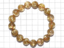[Video][One of a kind] Rutilated Quartz AAAA Round 12.5mm Bracelet NO.503