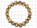 [Video][One of a kind] Rutilated Quartz AAAA Round 11.5mm Bracelet NO.509