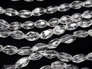 [Video] Crystal AAA- Rice-Faceted Nugget 1/4-1 strand beads (approx. 15 inches/36 cm)