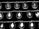 [Video] Crystal AAA- Faceted Pear Shape 18x13mm 1strand beads (7pcs)