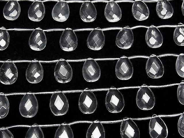 [Video] Crystal AAA- Faceted Pear Shape 18x13mm 1strand beads (7pcs)
