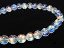[Video][One of a kind] High Quality Andesine Labradorite AAAA Round 6mm Bracelet NO.112