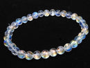 [Video][One of a kind] High Quality Andesine Labradorite AAAA Round 6mm Bracelet NO.112