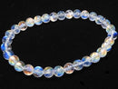 [Video][One of a kind] High Quality Andesine Labradorite AAAA Round 6mm Bracelet NO.114