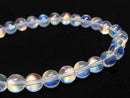 [Video][One of a kind] High Quality Andesine Labradorite AAAA Round 6mm Bracelet NO.115
