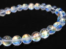 [Video][One of a kind] High Quality Andesine Labradorite AAAA Round 6mm Bracelet NO.116