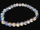 [Video][One of a kind] High Quality Andesine Labradorite AAAA Round 6mm Bracelet NO.117