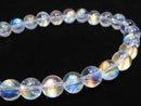 [Video][One of a kind] High Quality Andesine Labradorite AAAA Round 6.5mm Bracelet NO.118