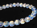 [Video][One of a kind] High Quality Andesine Labradorite AAAA Round 6.5mm Bracelet NO.120
