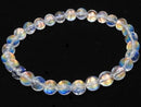 [Video][One of a kind] High Quality Andesine Labradorite AAAA Round 6.5mm Bracelet NO.120