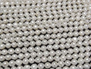 [Video] Fresh Water Pearl AA Natural Round 6-7mm White 1strand beads (approx. 15 inches/38 cm)
