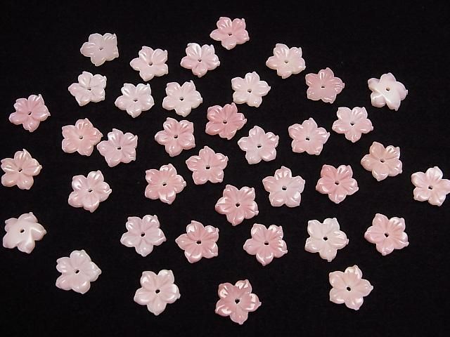 [Video] Queen Conch Shell AAA Flower 10mm Center Hole 2pcs