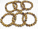 [Video] Gold! Dragon Carved! Yellow Tiger's Eye Round 10mm Bracelet