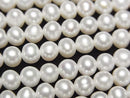 [Video] Fresh Water Pearl AA+ Potato 5mm White 1strand beads (approx. 15 inches/37 cm)