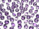 [Video] High Quality Amethyst AAA Loose Stone Round Buff Top Cut 10x10mm 1pc