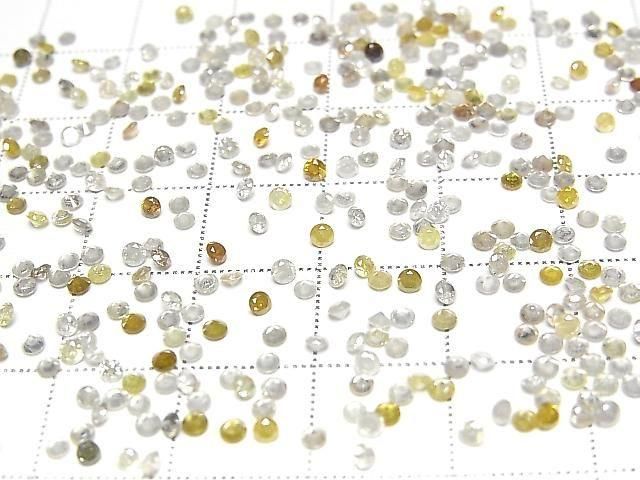 [Video] Natural Diamond Loose Stone Round Brilliant Cut 2x2mm Multicolor 10pcs