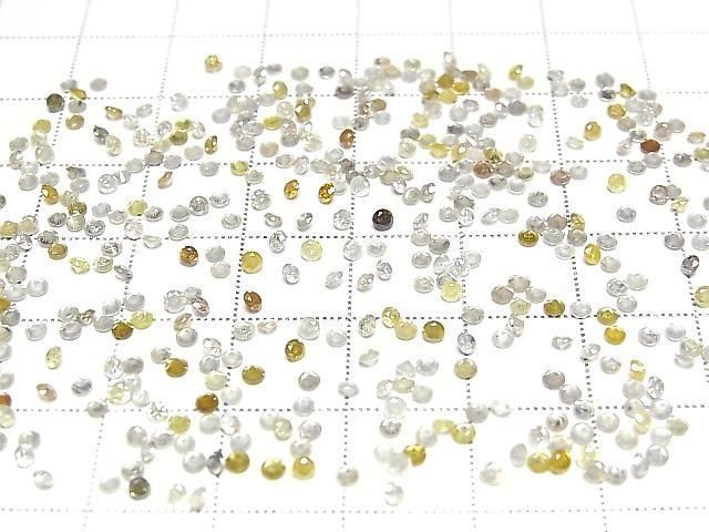 [Video] Natural Diamond Loose Stone Round Brilliant Cut 2x2mm Multicolor 10pcs
