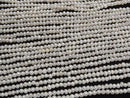 [Video] Fresh Water Pearl AA Potato 3mm White 1strand beads (approx. 14 inches/35 cm)