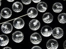 [Video] High Quality Crystal AAA Half Drilled Hole Faceted Round 8mm 2pcs
