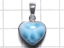 [Video][One of a kind] Larimar Pectolite AAA Pendant Silver925 NO.361