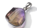 [Video][One of a kind] High Quality Ametrine AAA- Faceted Pendant Silver925 NO.17