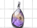 [Video][One of a kind] High Quality Ametrine AAA- Faceted Pendant Silver925 NO.18