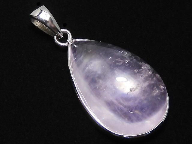 [Video][One of a kind] Morganite AAA Pendant Silver925 NO.164