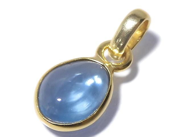 [Video][One of a kind] High Quality London Blue Topaz AAA Pendant 18KGP NO.38