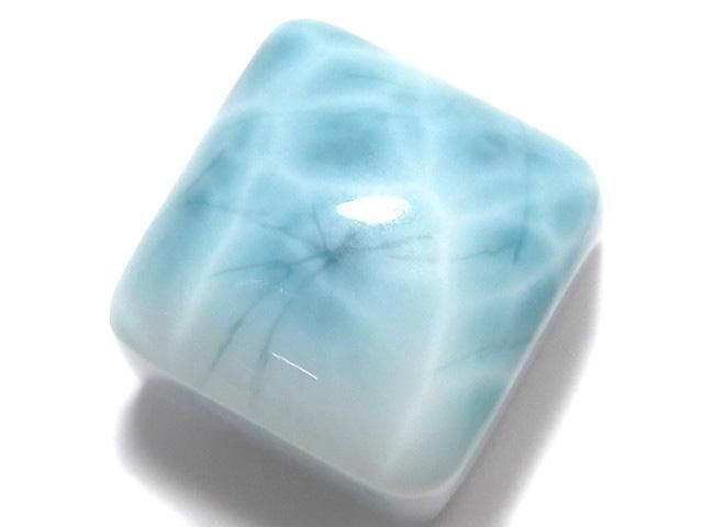 [Video][One of a kind] Larimar Pectolite AAA- Cabochon 1pc NO.634