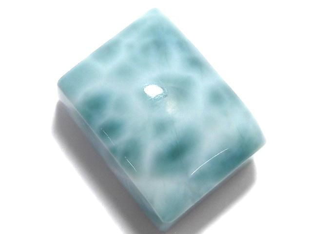 [Video][One of a kind] Larimar Pectolite AAA- Cabochon 1pc NO.637