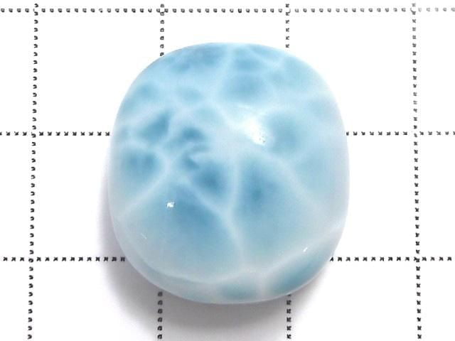 [Video][One of a kind] Larimar Pectolite AAA- Cabochon 1pc NO.638