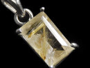 [Video][One of a kind] High Quality Rutilated Quartz AAA- Pendant Silver925 NO.2