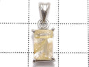 [Video][One of a kind] High Quality Rutilated Quartz AAA- Pendant Silver925 NO.2